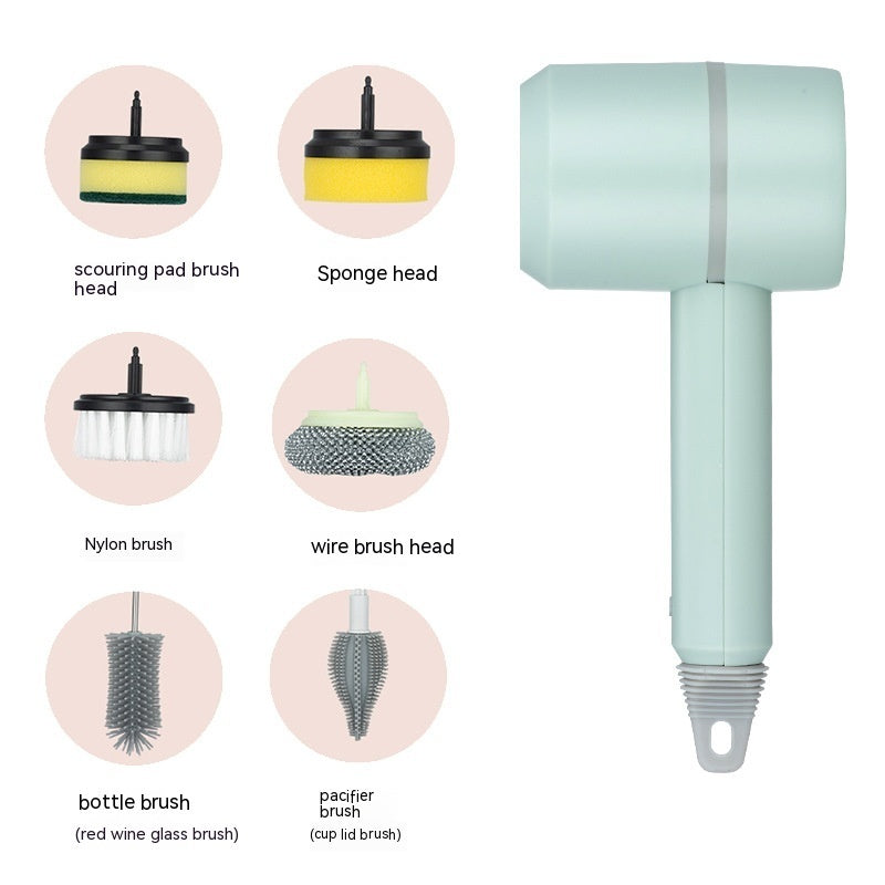 Electric Cleaning Brush Dishwashing Brush Auto