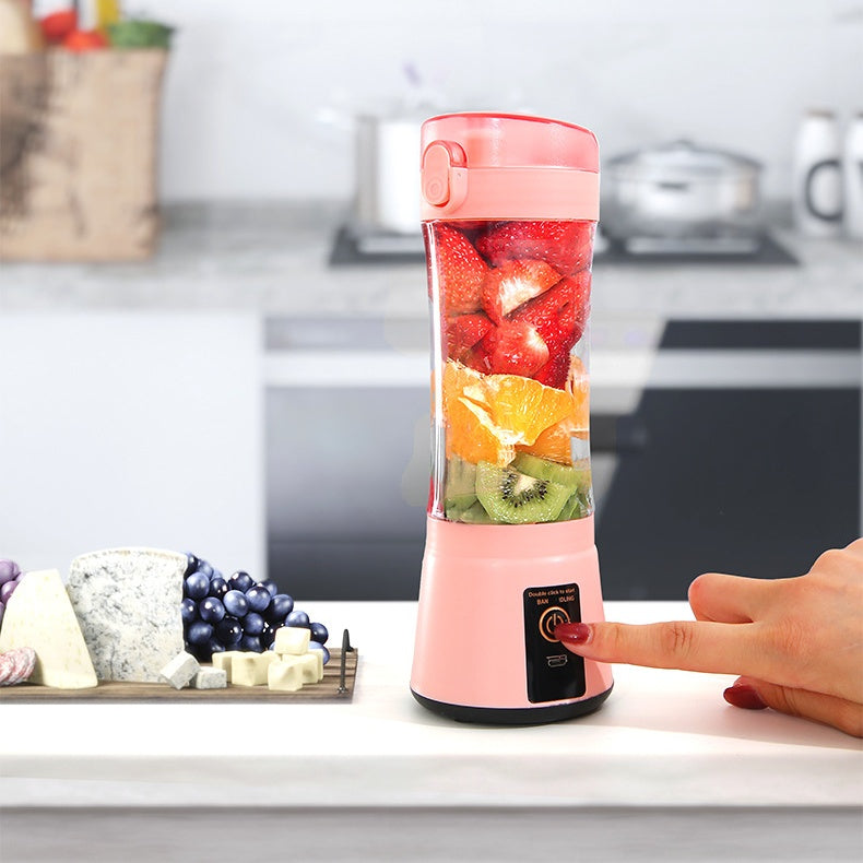 Portable Electric Fruit Juicer Wireless USB Rechargeable Mini Mixer