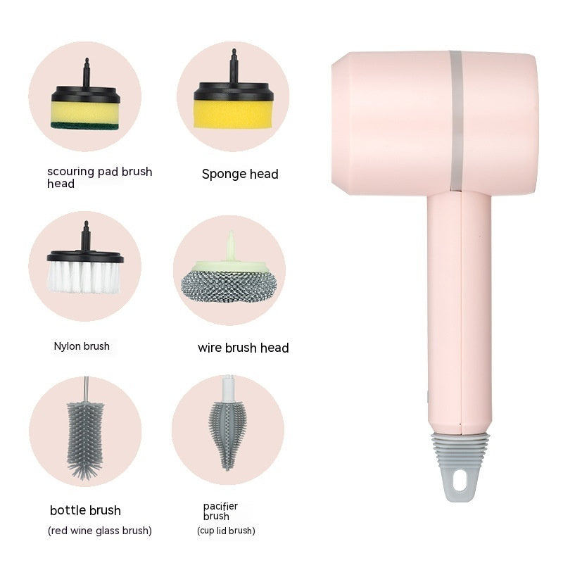 Electric Cleaning Brush Dishwashing Brush Auto