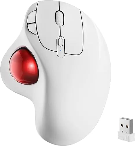 Wireless Trackball Ergonomic Mouse